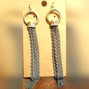 Chic Chain Tassel Earrings